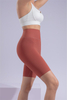 Women’s Brown Seamless Quick Dry Breathable Fitness Workout Yoga Crops