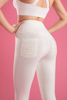 Women’s Cream Seamless Quick Dry Breathable Fitness Workout Yoga Leggings