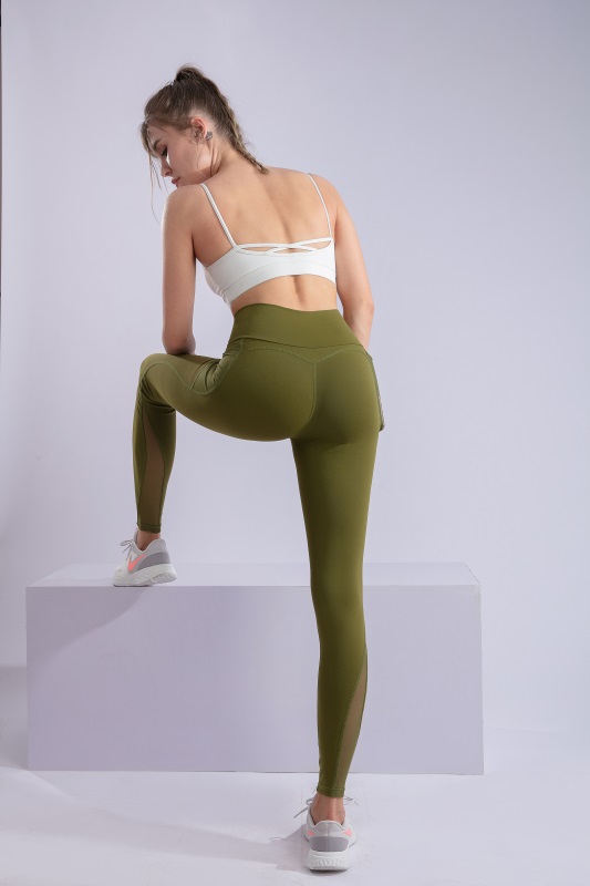 Women’s Avocado Quick Dry Breathable Fitness Workout Yoga Leggings
